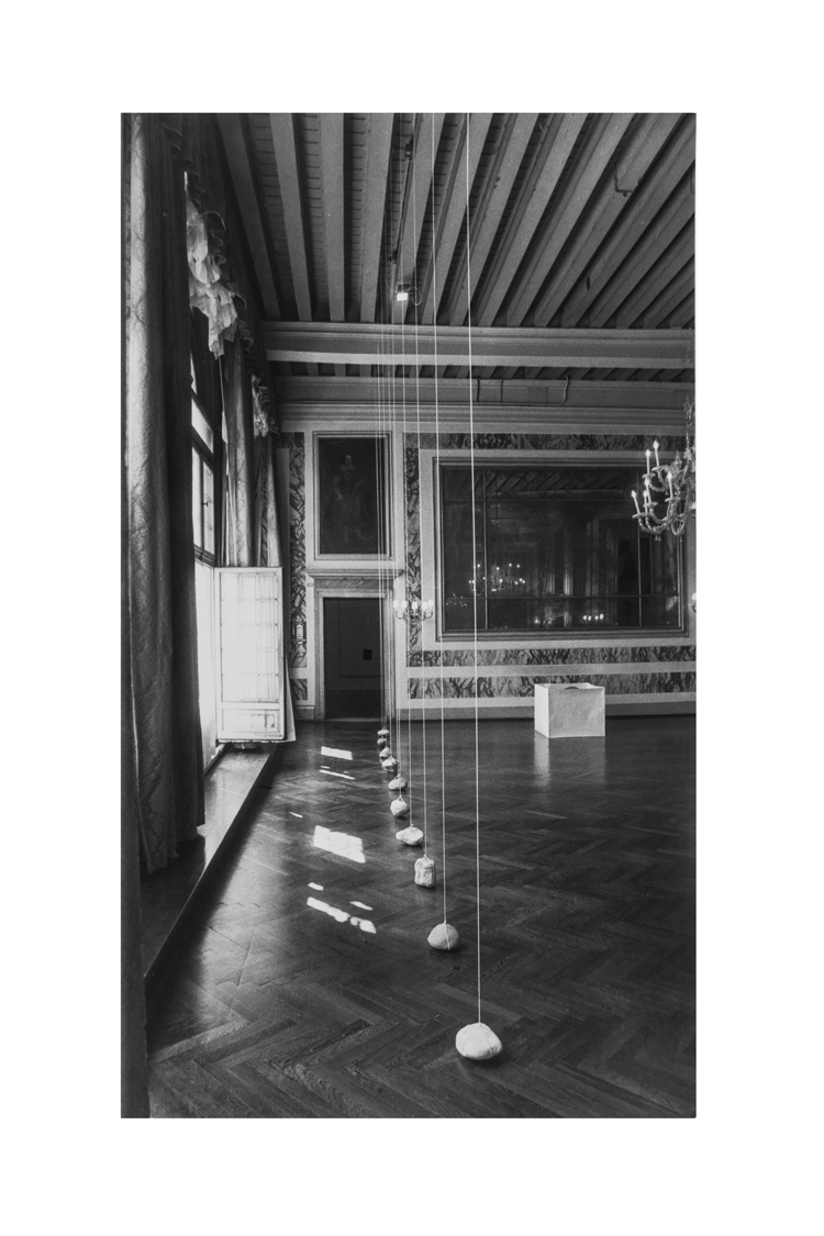 Susumu Koshimizu, dalla mostra Asiana, palazzo Vendramin Calergi, Venezia 1995. Foto di E. Cattaneo.